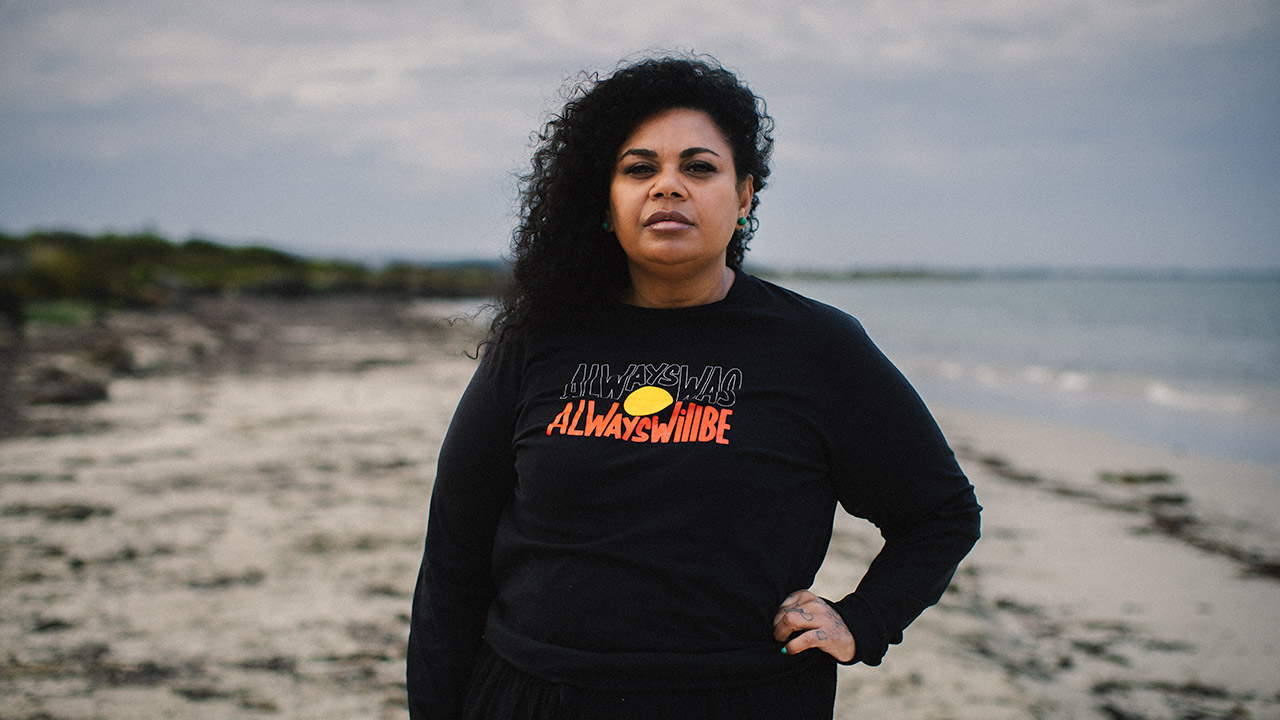 Featured image for “Gunditjmara and Yorta Yorta woman Keicha Day talks about the connection between historical truth and liberation”